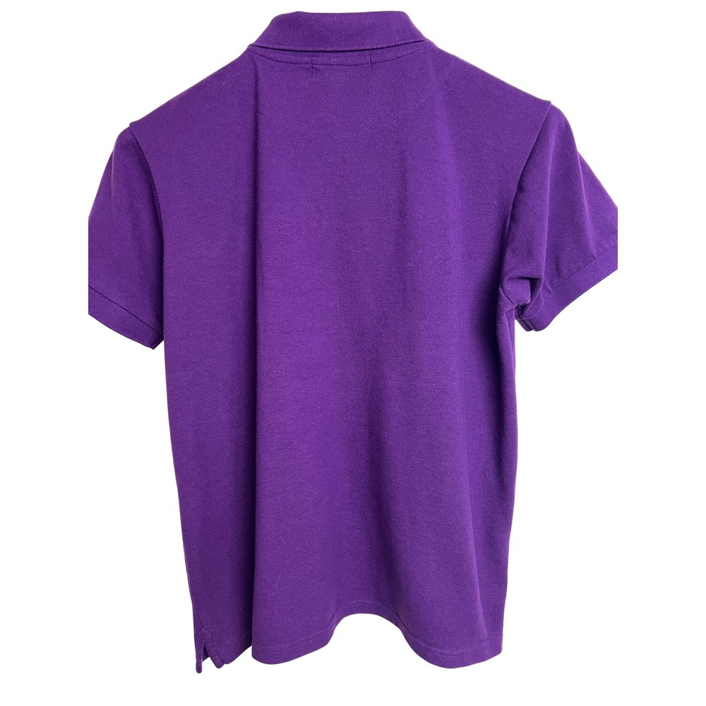 Polo Ralph Lauren Polo Kids XL Purple Short Sleeve Red Pony Logo Preppy Shirt D1 - Picture 3 of 8
